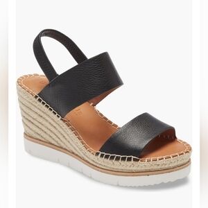 Gentle Souls By Kenneth Cole Elyssa Platform Wedge Sandal Size 10M NIB
